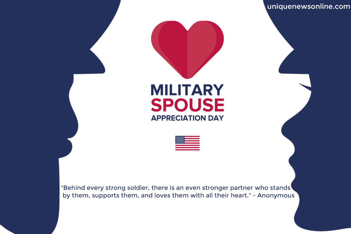 Military Spouse Appreciation Day 2023 Quotes, Images, Messages, Posters, Banners, Cliparts, Stickers, and Captions