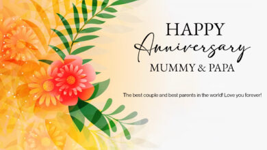 Happy Marriage Anniversary Wishes for Mummy and Papa (Parents)
