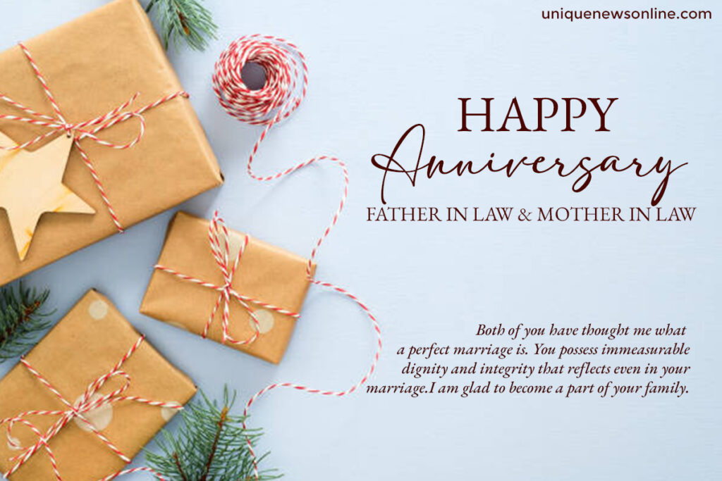 Wedding Anniversary Wishes to Mother-in-Law and Father-in-Law