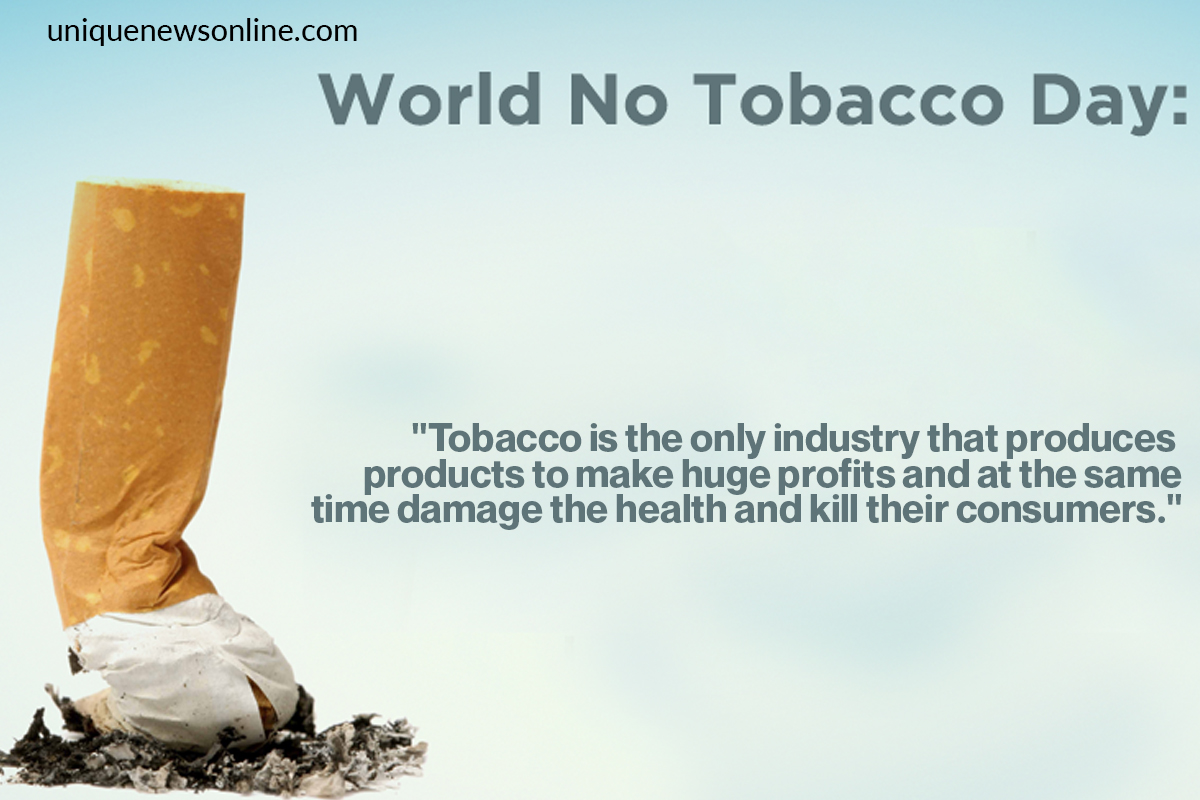 World No-Tobacco Day 2023 Current Theme, Quotes, Images, Posters, Banners Messages, Slogans, Captions and Cliparts