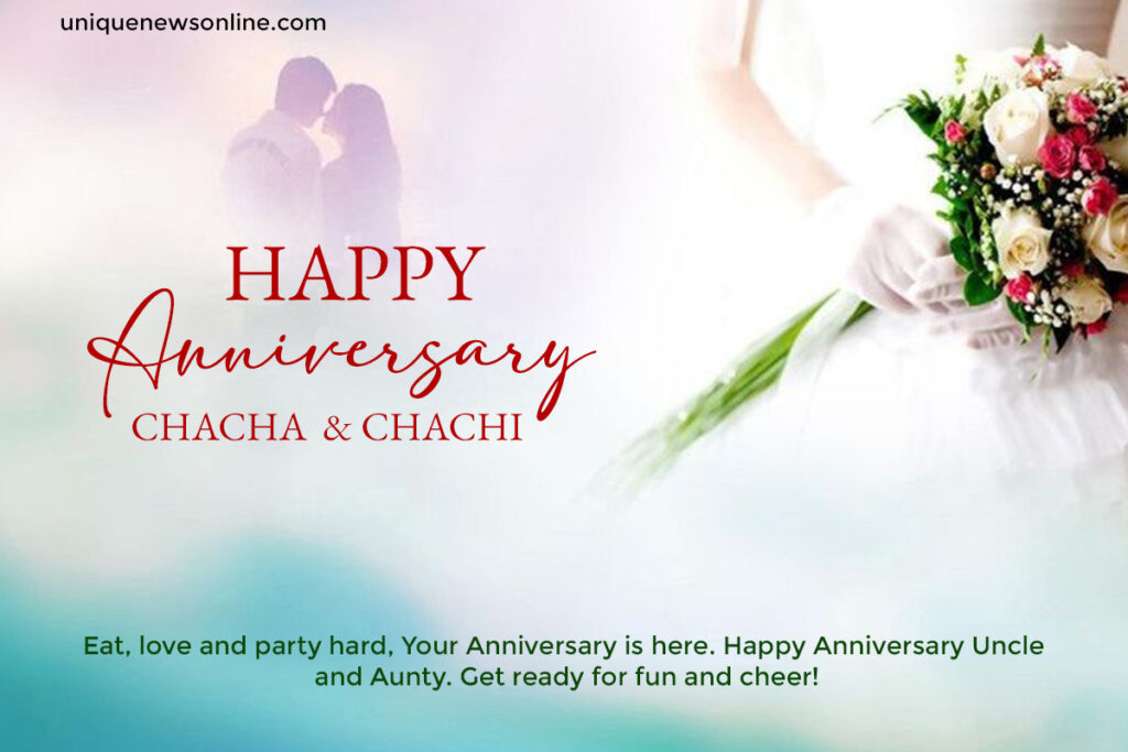 Congratulations on __ years of love, laughter, and memories. Here's to many more years of happiness together!