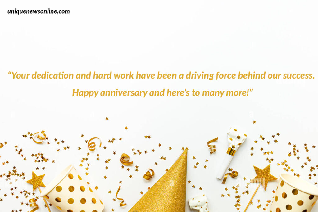 Best Company Anniversary Wishes and Images