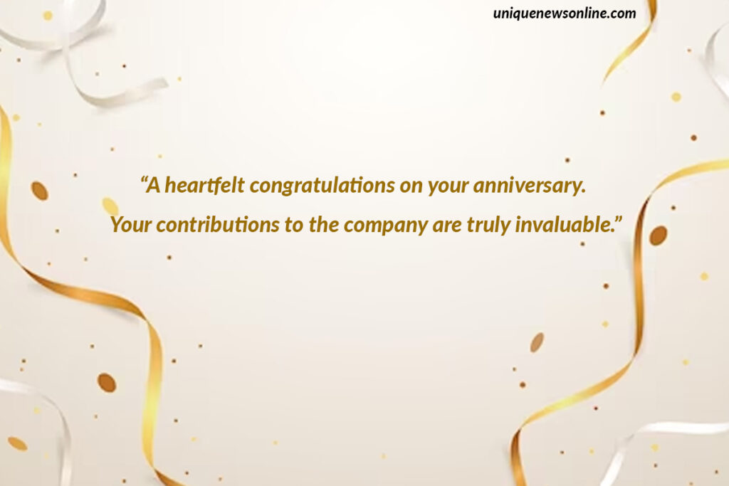 Company Anniversary Quotes