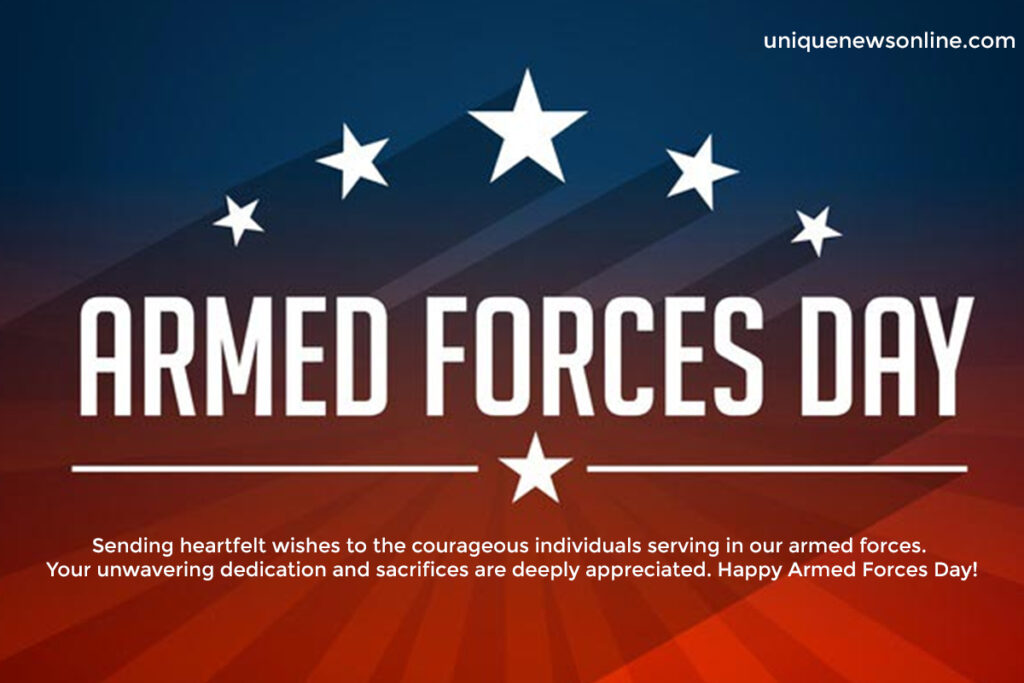 Armed Forces Day Greetings