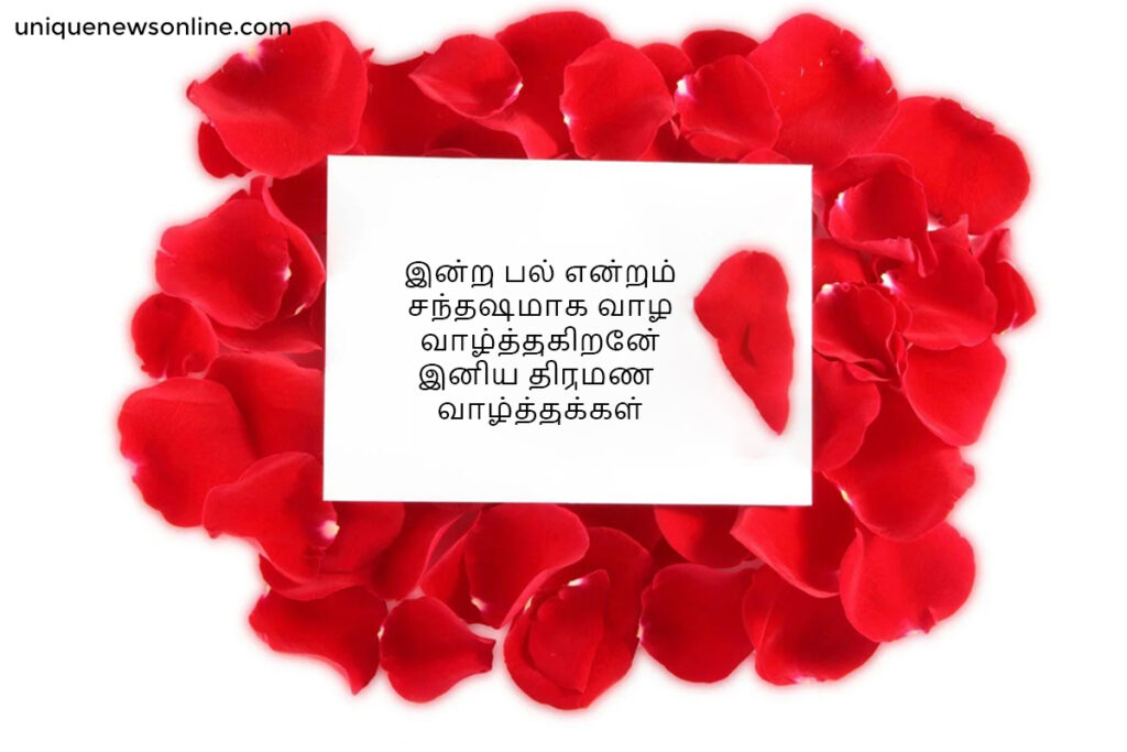 100+ Wedding Anniversary Wishes in Tamil | தமிழில் திருமண ஆண்டு வாழ்த்துக்கள்