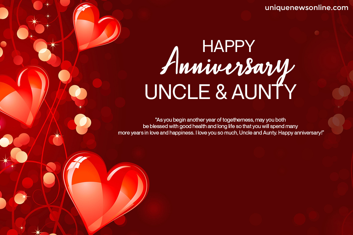Happy Anniversary Uncle & Aunty Quotes