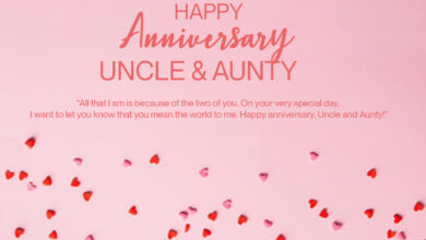 100+ Best Wedding Anniversary Wishes for Uncle and Aunty | Marriage Anniversary Greetings, Messages, Quotes, and Images (2023)