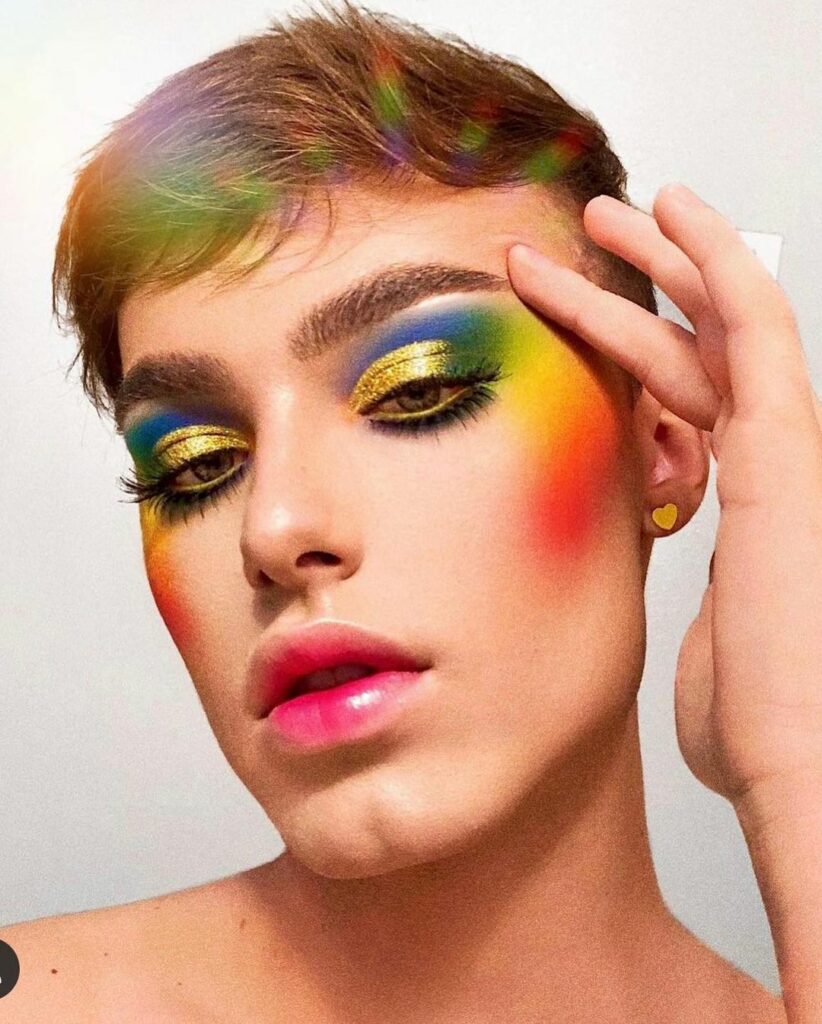 Golden Pride Makeup