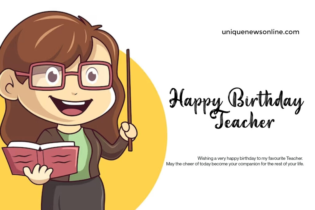 Happy birthday to the best teacher ever! Your knowledge and guidance have made a positive impact on so many lives.