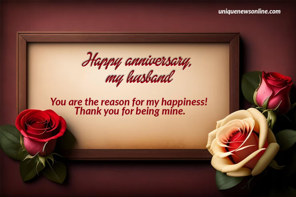 Happy Wedding Anniversary Wishes for Husband
