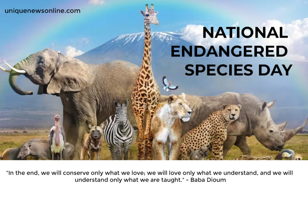 National Endangered Species Day Quotes