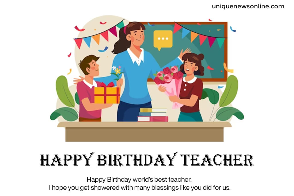 Sending you my warmest wishes on your birthday, dear teacher. Your dedication to your craft is admired and respected by all who know you.