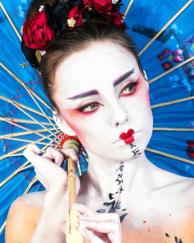 Geisha Makeup Looks