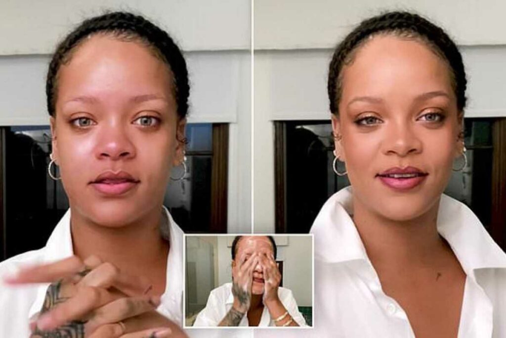 Rihanna No Makeup Images