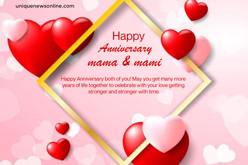 Happy Anniversary Wishes for Mama and Mami 