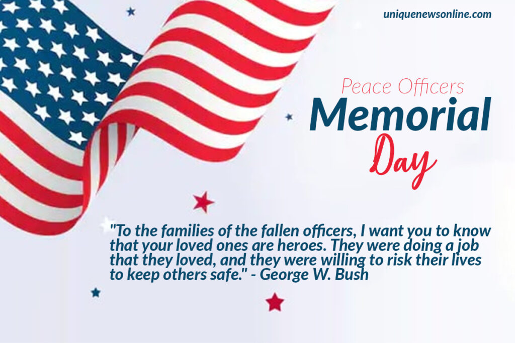 Peace Officers Memorial Day Quotes
