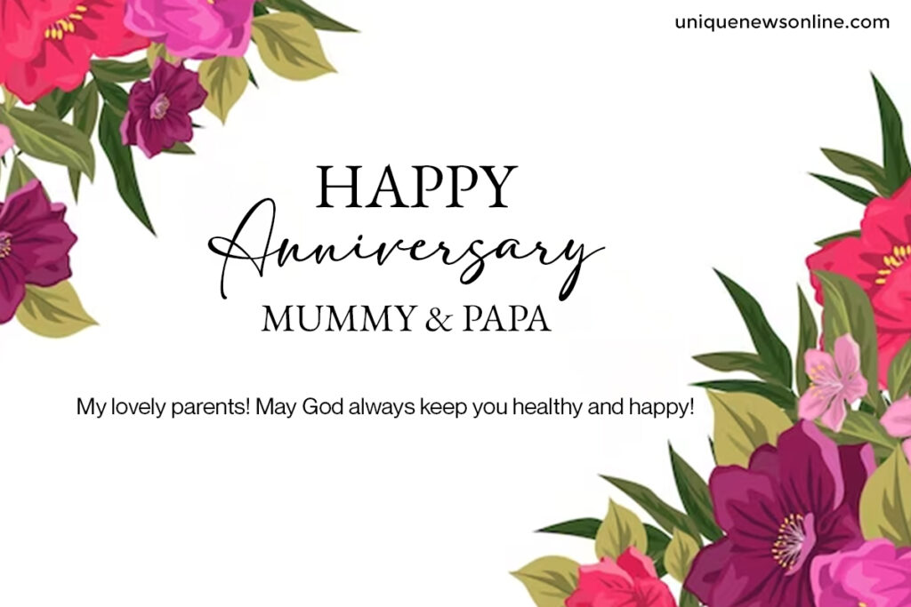 As you celebrate another year of love and togetherness, know that your children are incredibly proud of the strong and loving bond you share. Happy anniversary, dear parents!