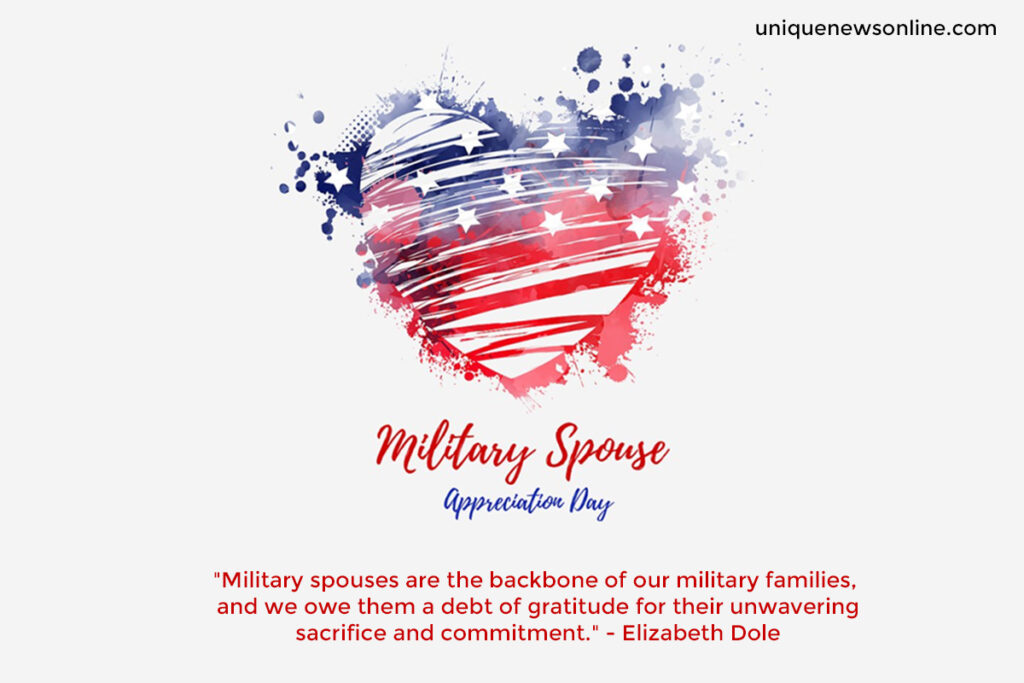 Military Spouse Appreciation Day Wishes and Images