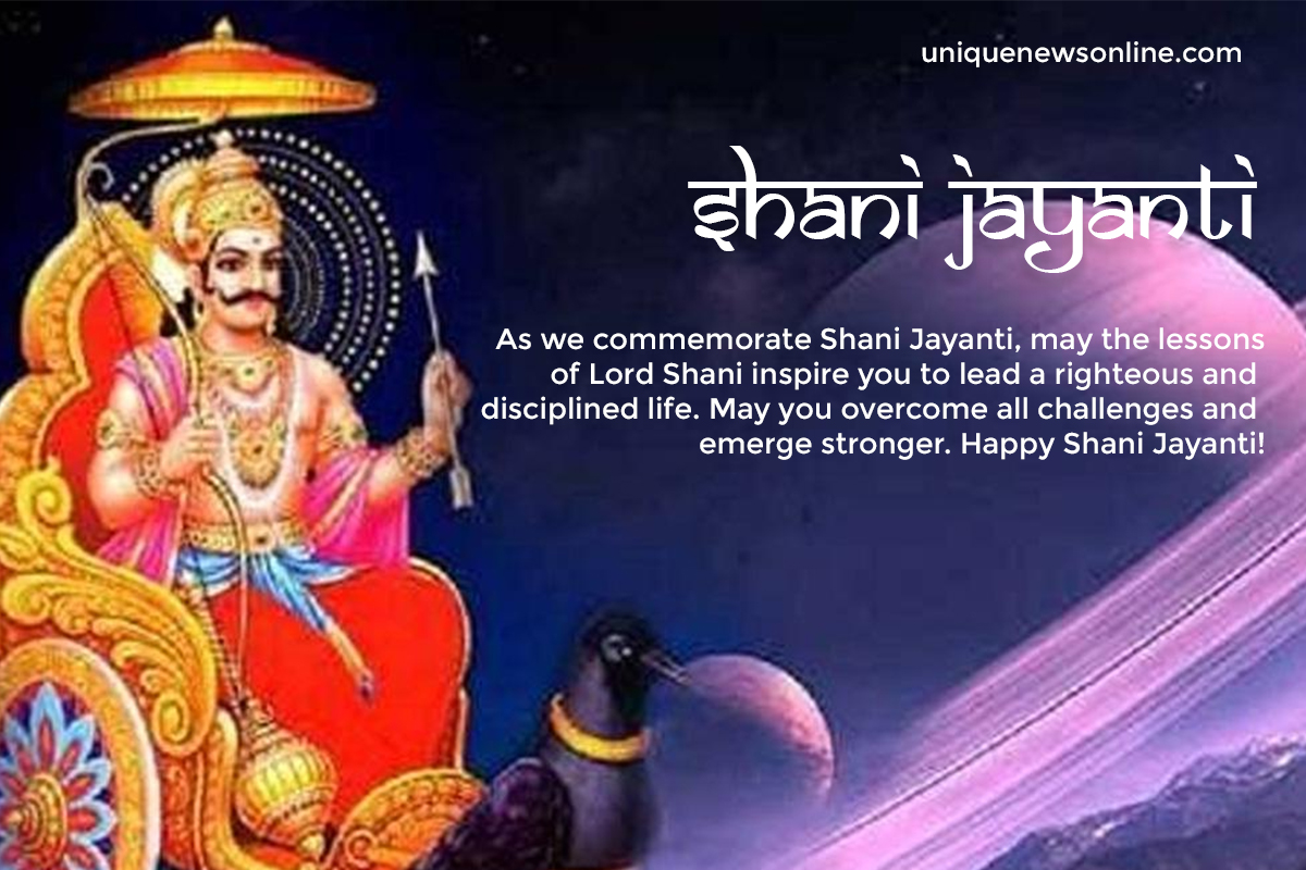 Happy Shani Jayanti 2023 Wishes, Images, Messages, Quotes, Greetings, Sayings, Shayari, and Captions