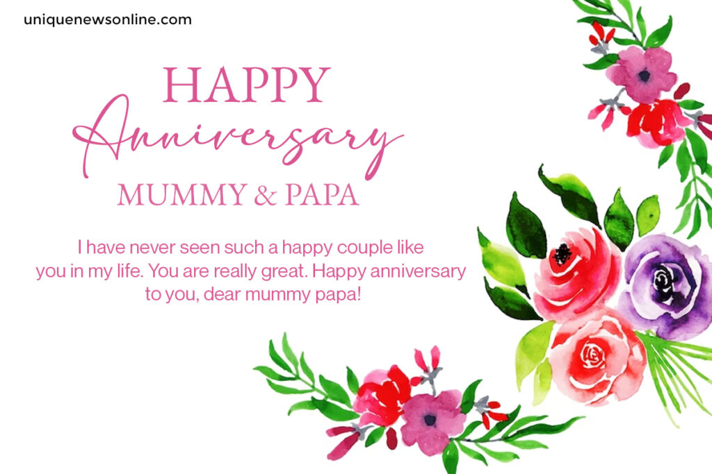 Happy Anniversary Mummy & Papa