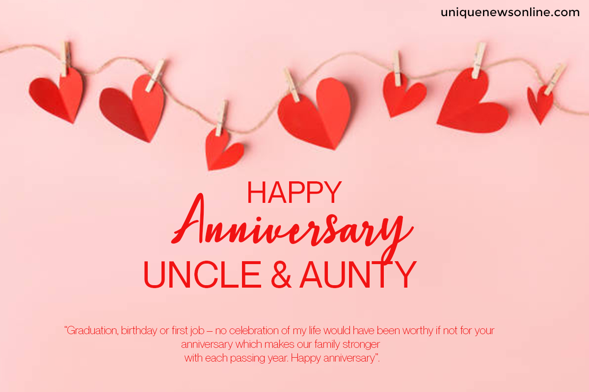 “There is no word that can describe my happiness today Congratulations both of you for spending another blissful year together Happy Anniversary”