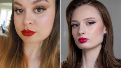 10 Stunning Natural Makeup With Red Lip Ideas (2023)