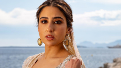 Cannes 2023: Sara Ali Khan Flaunts Her 'Indianess' In A Stunning Abu Jani - Sandeep Khosla Lehenga