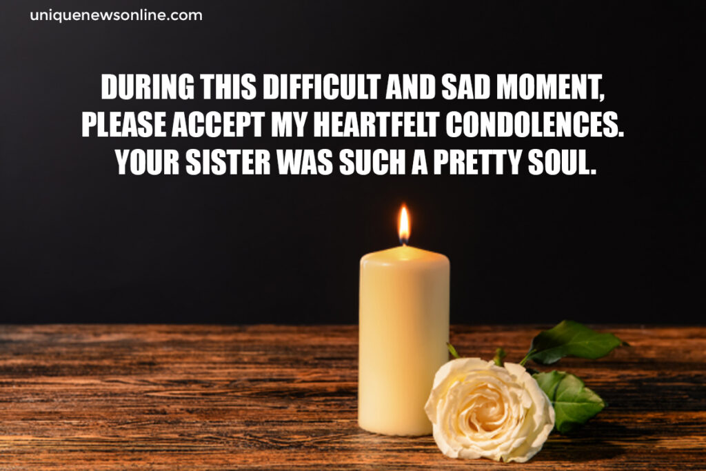Condolence Quotes for the Loss of Sister