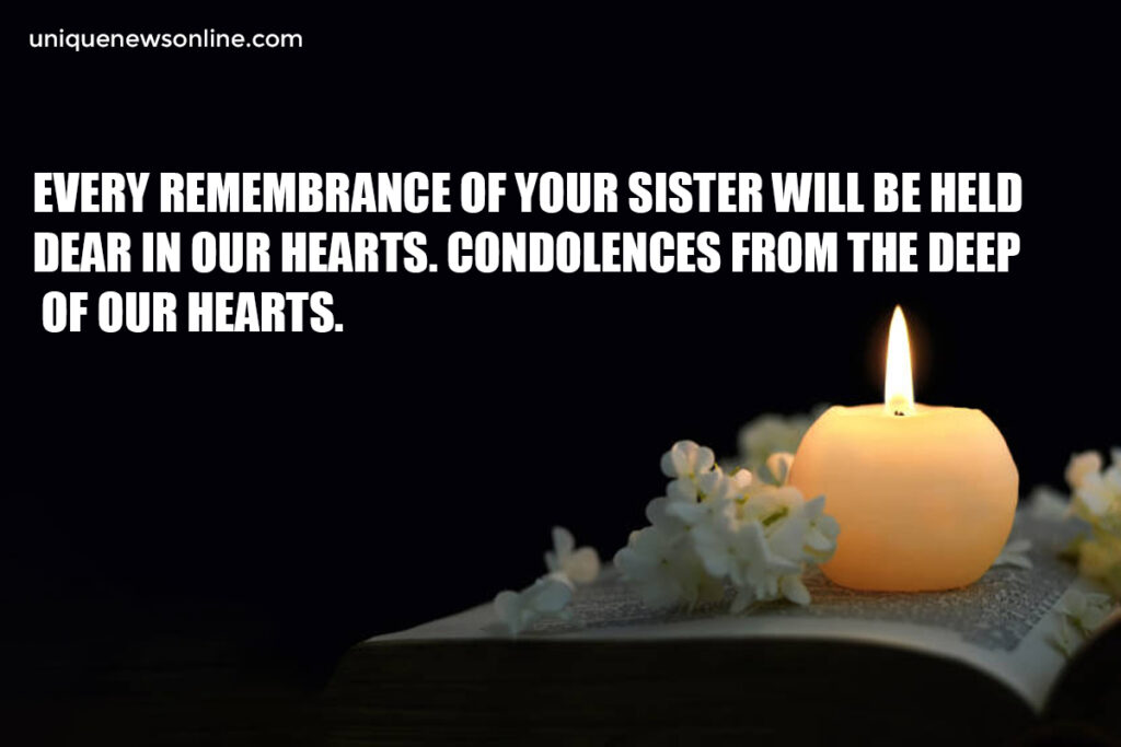 Condolence Images for the Loss of Sister