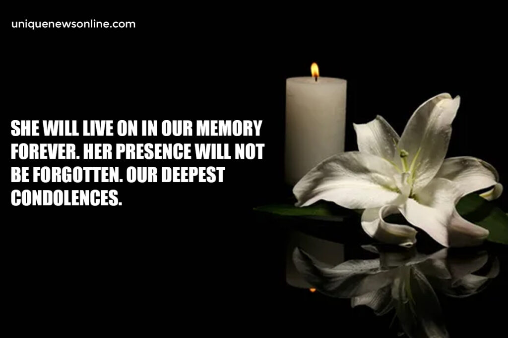 Deep Condolence Messages for the Loss of Sister