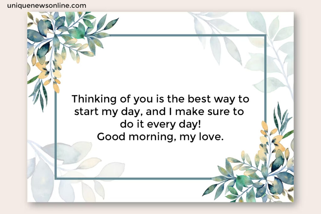 Sweet Good Morning Love Messages for her