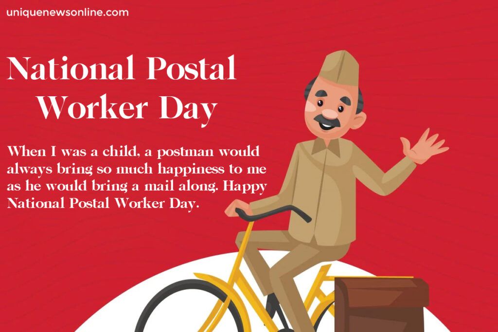 Happy National Postal Worker Day to the incredible individuals who work in rain or shine, ensuring that our mail is delivered with care. Your efforts do not go unnoticed!