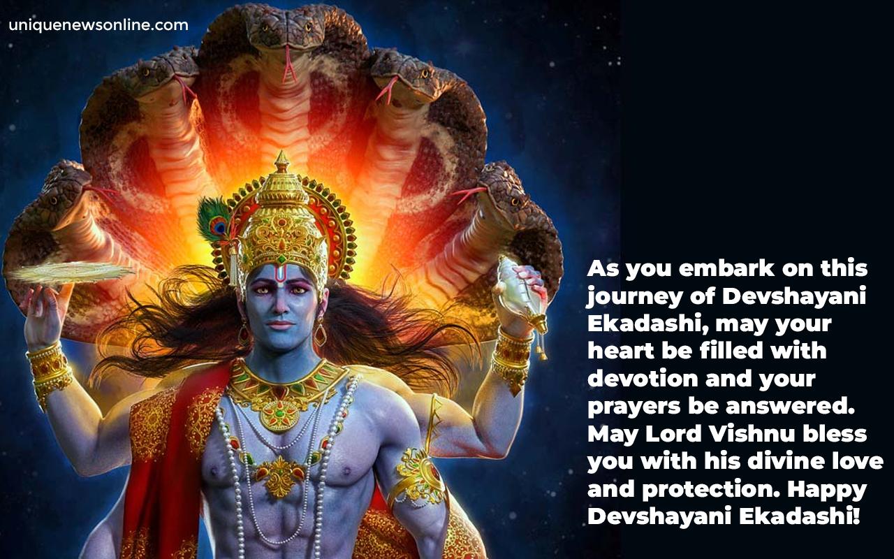 Devshayani Ekadashi 2023 Wishes, Images, Messages, Quotes, Greetings, Sayings, Posters, Banners, Cliparts, and Captions