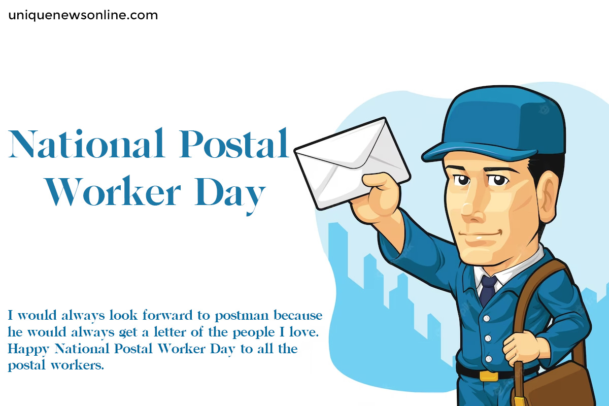 National Postal Worker Day 2023 Theme, Quotes, Images, Posters, Banners, Cliparts, and Captions