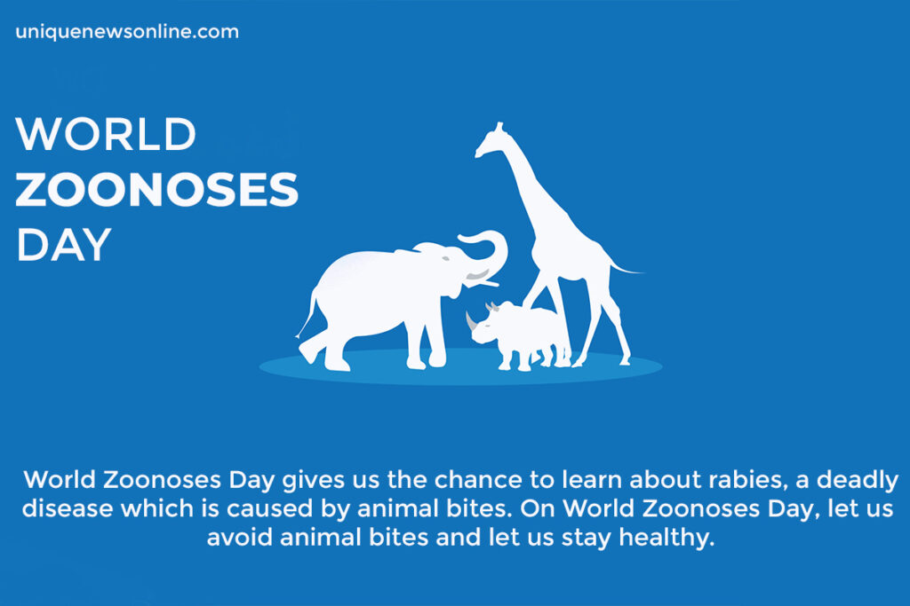 World Zoonoses Day Sayings