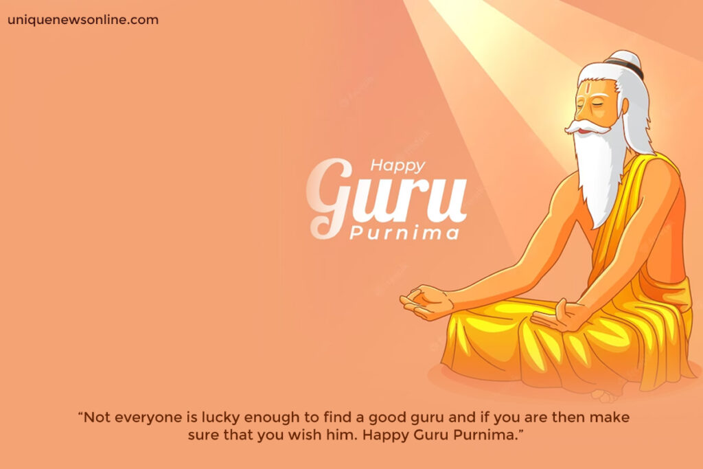 May the divine presence of your Guru be a guiding light in every aspect of your life, helping you overcome challenges and achieve greatness. Happy Guru Purnima!