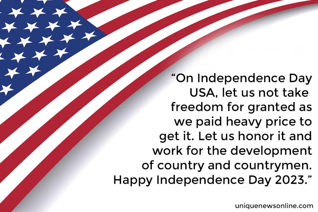 US Independence Day Wishes