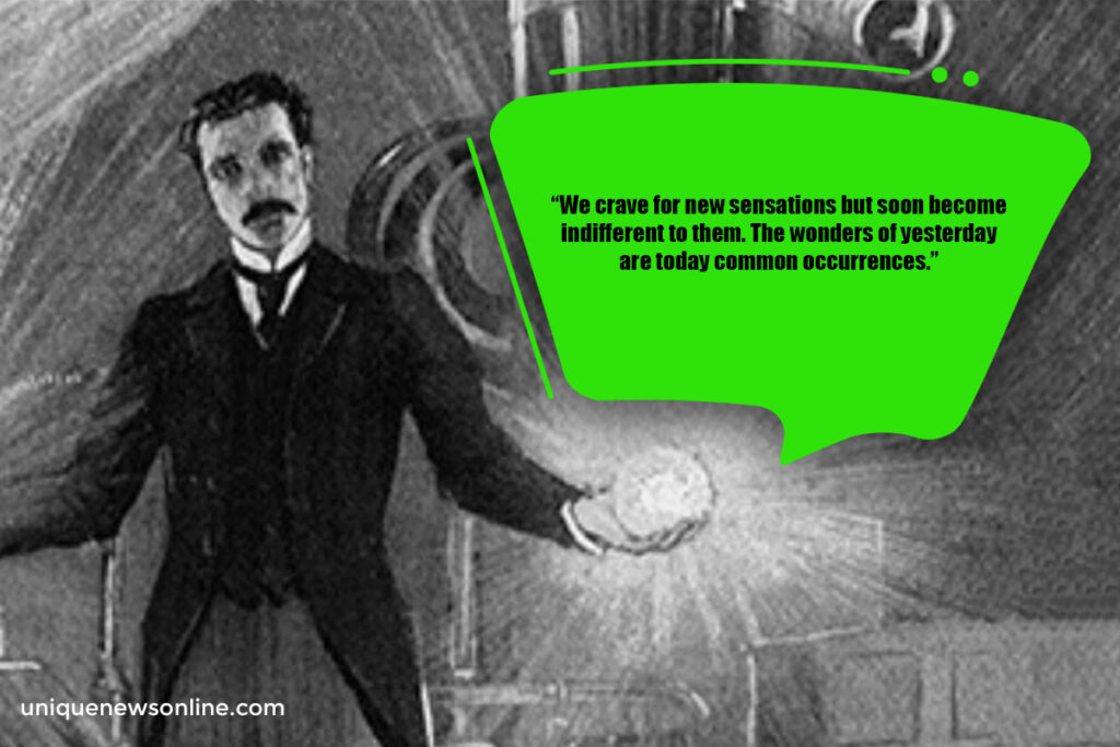 Nikola Tesla Quotes and Slogans