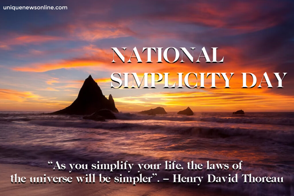 National Simplicity Day Quotes