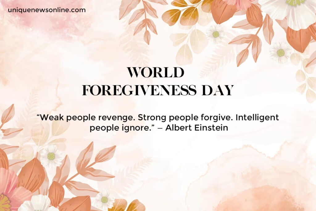 Global Forgiveness Day Quotes