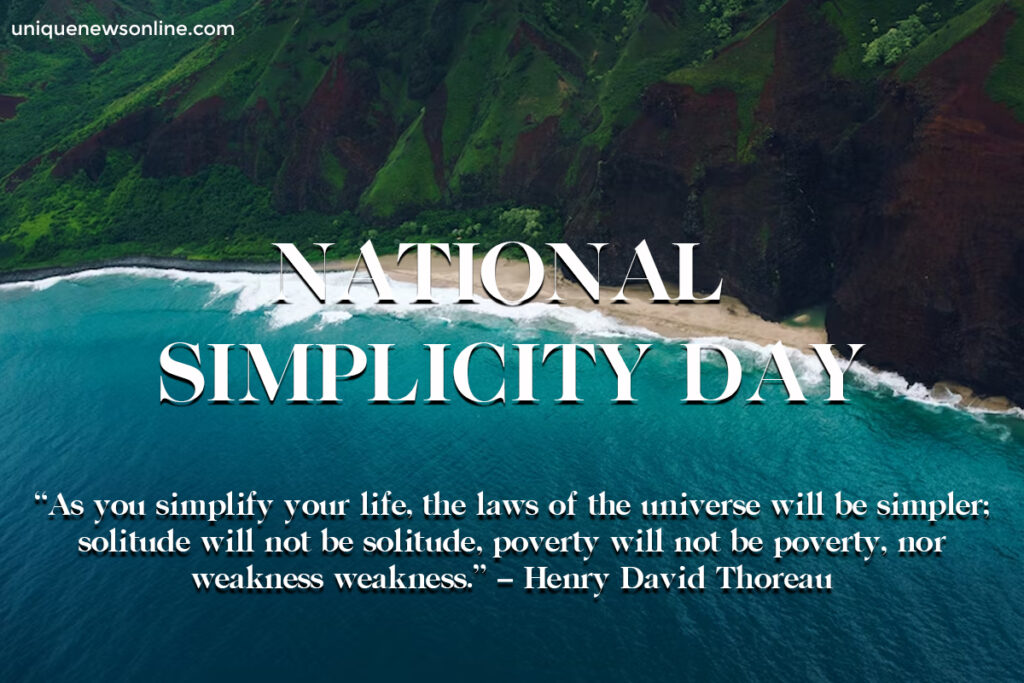 National Simplicity Day Greetings