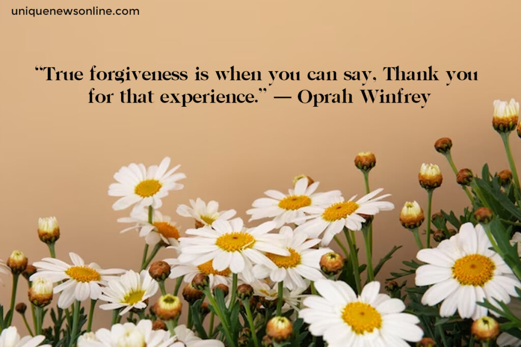 Global Forgiveness Day Sayings