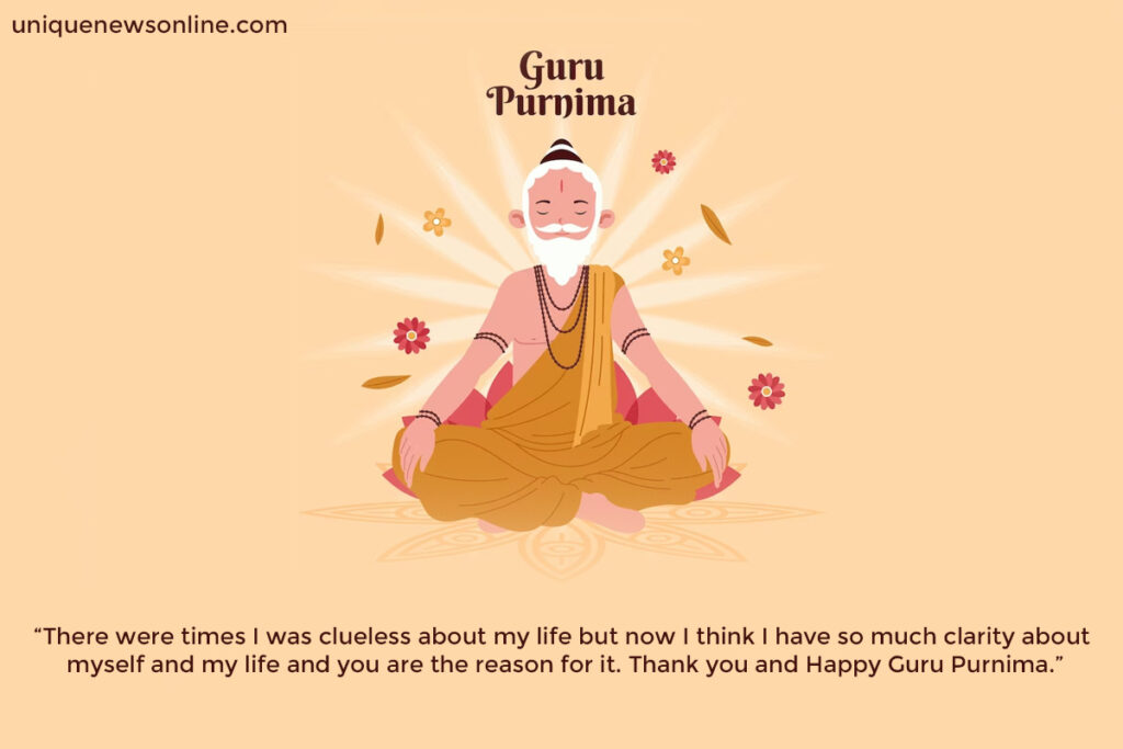 May the grace of your Guru shower upon you, filling your life with peace, happiness, and spiritual awakening. Happy Guru Purnima!