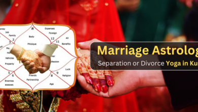 Marriage Astrology: Separation or Divorce Yoga in Kundli