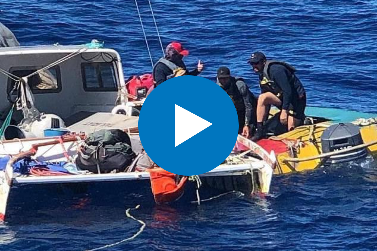 WATCH VIDEO: Tim Shaddock, Australian Sailor, Rescued After Months Stranded in Pacific Ocean