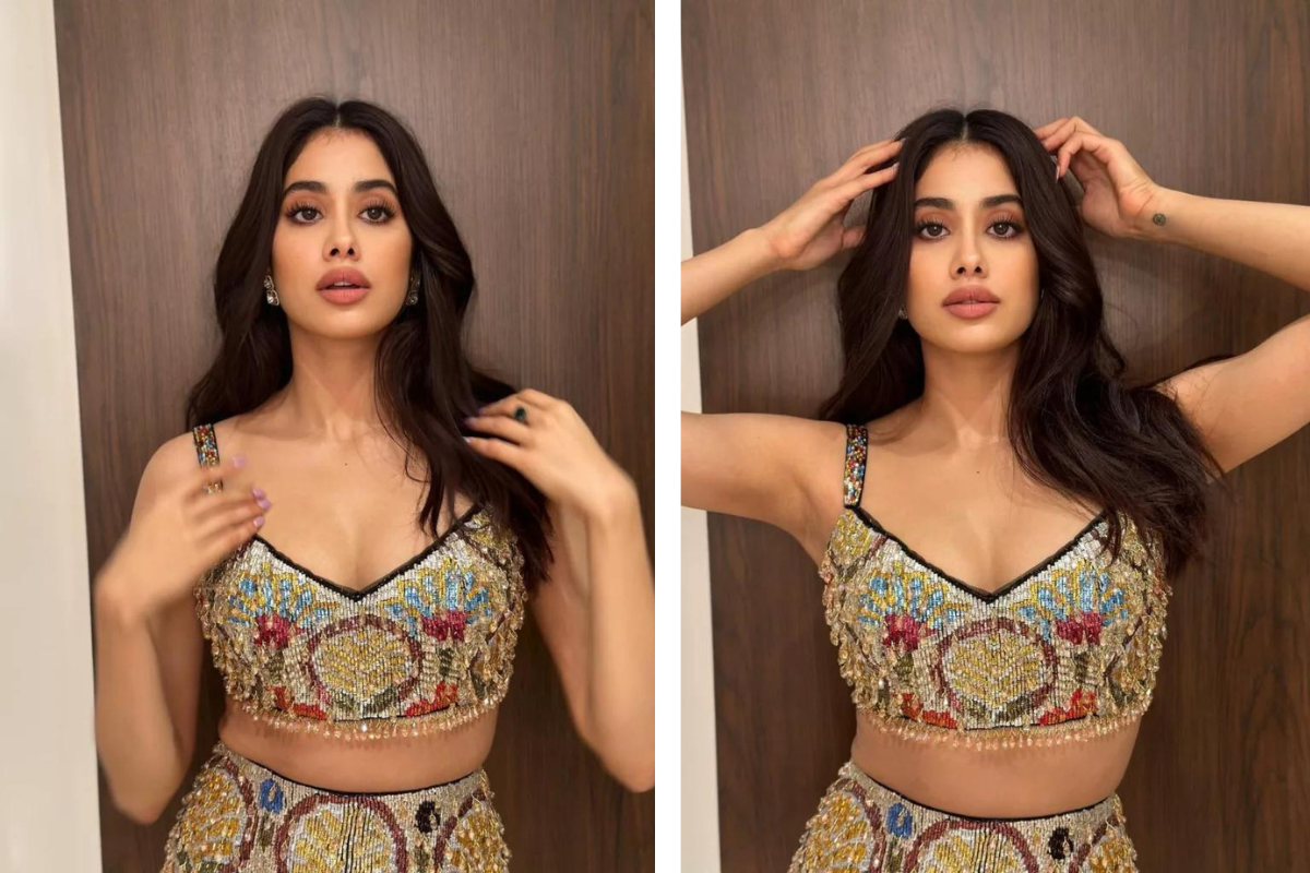 Janhvi Kapoor In Manish Malhotra's Mermaid Skirt Is The Perfect Party Outfit