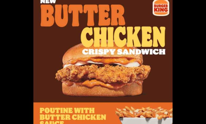 Burger King Butter Chicken Sandwich Canada: Crispy Crispy!