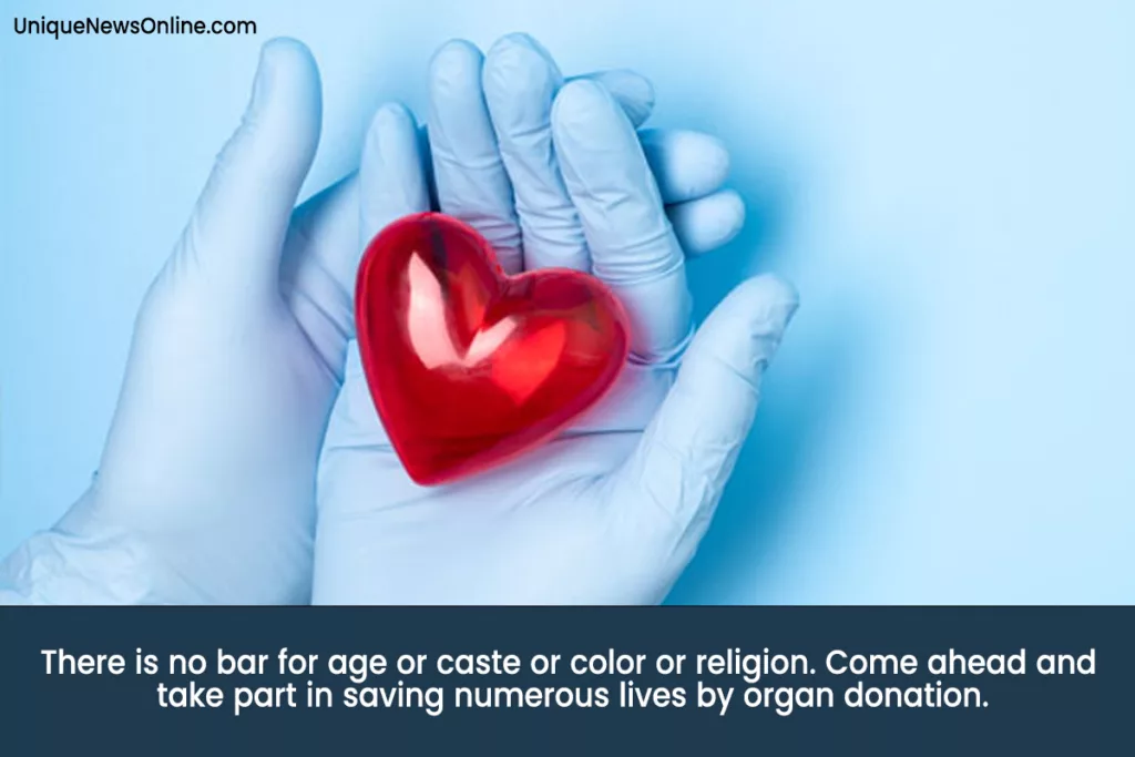 World Organ Donation Day Quotes