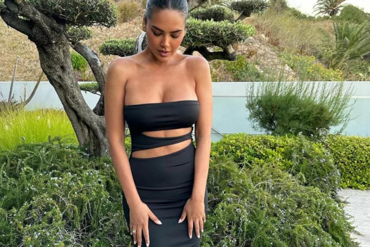 Esha Gupta Is A Sight To Behold In Bo*ld Black Cut-Out Dress