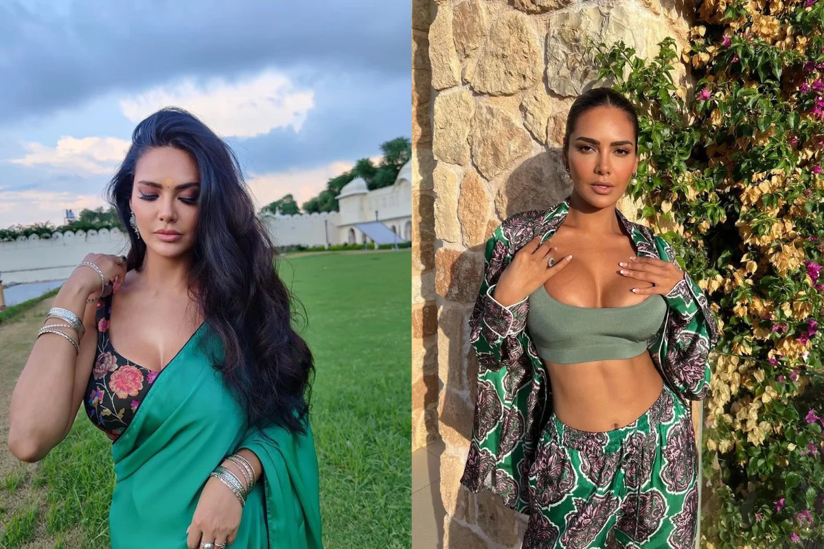 Esha Gupta In A Bo*ld Green Backless Dress Is A Sight To Behold
